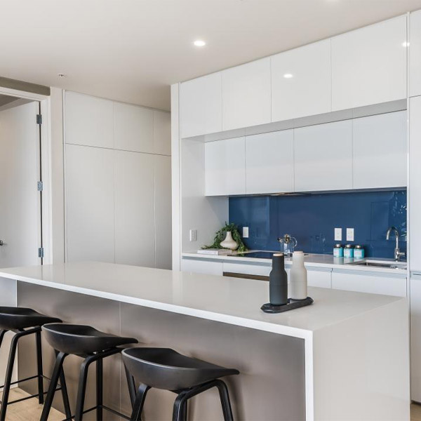 nexus apartments side kitchen